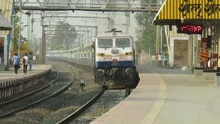 Diesel Windpacer : Powerful KYN WDP4D with Konark Express Shatters Shelu : Indian Railways