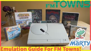 The OTHER God Tier Japanese Gaming PC! FM Towns Marty Emulation Tutorial and Best Games To Play!