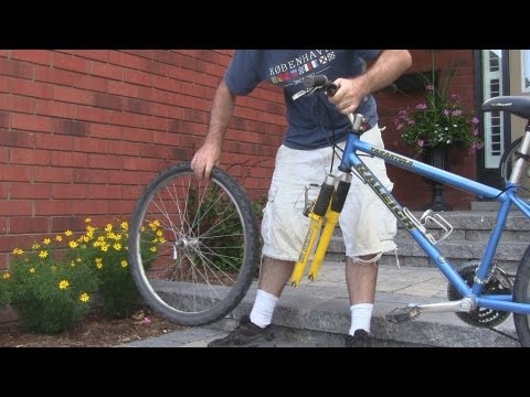How To Remove The Front Wheel of a Bicycle How To Remove The Front Wheel of a Bicycle