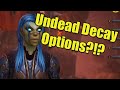 Shadowlands Alpha Character Customization: Undead Update (DECAY OPTIONS?!?)