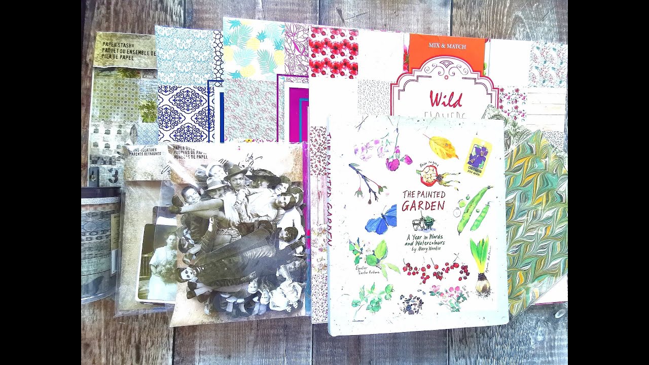 Crafty Haul Finds Junk Journal Youtube