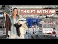 Thrifting on a $100 Budget | Thrift With Me |  Thrift Haul Try On