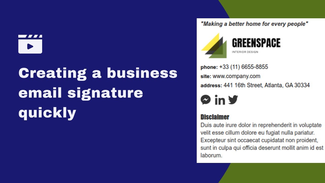 Step-by-step Guide To Making A Standout Business Email Signature - YouTube