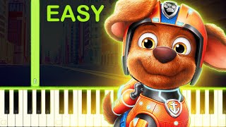 DOWN LIKE THAT | PAW Patrol: The Mighty Movie - EASY Piano Tutorial