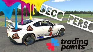 Tutoriel votre peinture perso sur iracing avec trading paint pro