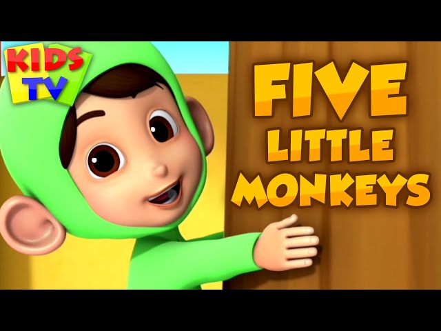 Five Little Monkeys More Kids Nursery Rhymes Songs For Children