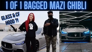 1 OF 1 BAGGED MASERATI GHIBLI - INSANE BUILD!!