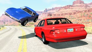 High Speed Traffic Crashes #35 - BeamNG Drive | CrashBoomPunk