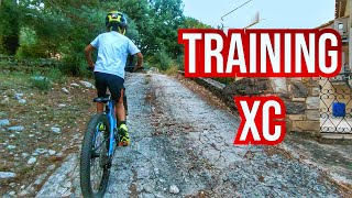 TRAINING DU SOIR GROSSE MONTEE EN VTT XC MAXIME JUILLET 2019