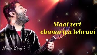 Maai teri chunariya lehraayi |Lyrics ABCD 2 |Arijit Singh|Mayur Puri |Sachin-Jigar|Zee Music Company