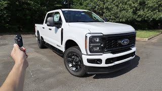 2023 Ford F-250 SuperDuty XL STX: Start Up, Walkaround, Test Drive and Review