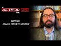 🔴 LIVE with Mark Oppenheimer | Free Speech is a Myth | The Joe Emilio Show | 3 May 2021 | 9pm