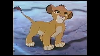 The Lion King - Sneak Peek (from Oliver and Company 1993 VHS) Old Version
