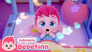 Waktunya Tidur! Lagu Tidur | Kerlap kerlip bintang kecil | Lagu Anak | Bebefinn Bahasa Indonesia