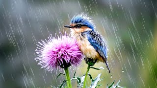 Calms and healing with the sounds of birds and rain 🕊️ Relieve sadness, relax the mind ☔