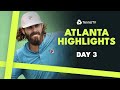 Opelka Continues Comeback; Mannarino Faces Bellucci On Rainy Day | Atlanta 2024 Highlights Day 3