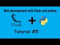 Web development with flask and python | Setting Up SQLite Database | Tutorial 5