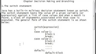Java Programming Tutorial - Decision Making and Branching(7)