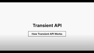WordPress Core APIs - How Transient API works