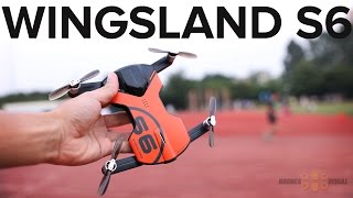 Wingsland S6 Pocket Drone with GPS Review and Maiden Flight