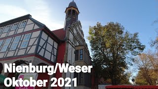 Nienburg an der Weser Oktober 2021 - Niedersachsen Deutschland