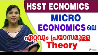 HSST ECONOMICS || MICRO ECONOMICS  || HSST EXAM 2022