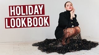 HOLIDAY LOOKBOOK 2018 | New Years \u0026 Christmas Party Outfits