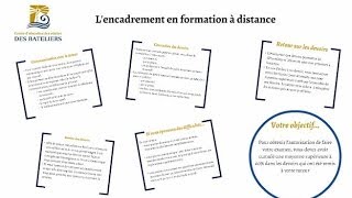 Encadrement en formation à distance