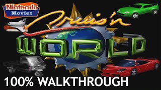 Cruis'n World: Full Game 100% Walkthrough (Cruis'n World, Championship, Practice Mode) - Nintendo 64