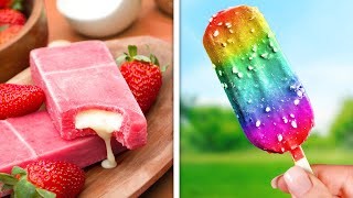 ICE CREAM RECIPES || Tasty And Impressive Frozen Dessert Ideas