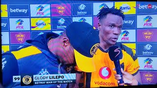 Stellenbosch 0 - 1 Kaizer Chiefs (Post Match Interviews) Lilepo Man of the Match ✌️