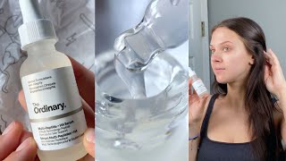 THE ORDINARY MULTI PEPTIDE + HA Serum | #shorts #skincare