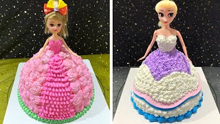 Awesome Barbie Doll Cake Decorating Compilation | Doll Cake Design | Elsa Cake Decorating Ideas