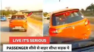 THIS IS REALLY SERIOUS 😱 PASSENGER OUT OF CAR AFTER ACCIDENT WHO WAS AT FAULT IN LIVE DASHCAM