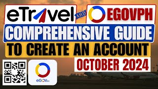 🔴EASY TO FOLLOW ETRAVEL \u0026 EGOVPH APP COMPREHENSIVE GUIDE TO CREATE AN ACCOUNT | THIS IS REQUIRED