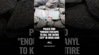 Police find "enough fentanyl to kill the entire city" in drug raid