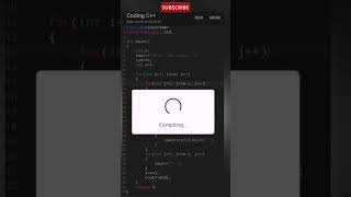 Best c++ pattern program tutorial video || #coding #youtubeshorts #programming #codewriter07