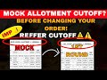 KCET 2024 MOCK ALLOTMENT CUTOFF?|HOW TO REORDER AFTER MOCK ALLOTMENT|I HAVEN'T GOT SEAT