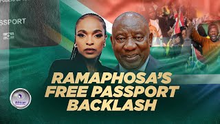 Ramaphosa’s Offer of Free Passports To Nigerians Sparks Backlash Over Immigration Issues At Home