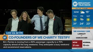 Co-founders of WE charity testify