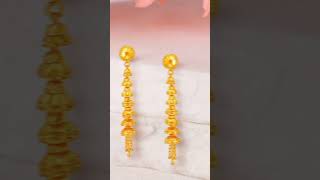 M.K Jewellers new design gold earrings light weight 5gm #youtubeshorts #viralvideo #shortvideo #🌟💎⭐⭐