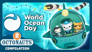 @Octonauts - 🫶 We Are The Ocean 🏄 | 3 Hours+ Full Episodes Marathon | 🌎 🌊 World Ocean Day Special!