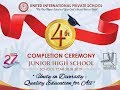 4th COMPLETION CEREMONY JUNIOR HIGH SCHOOL SCHOOL YEAR 2018 - 2019