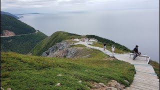 纽芬兰自驾游  /十八天行程第十五天Nova Scotia新斯科舍省Cabot Trail卡伯特公路Skyline Trail 天际线小径