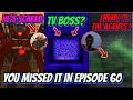 YOU MISS IT IN EPISODE 60  SKIBIDI TOILET -ALL SECRETS & Easter Egg Analysis & Theory