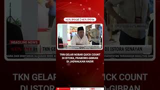 TKN Gelar Nobar Quick Count Di Istora, Prabowo-Gibran Di Jadwalkan Hadir