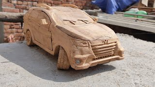 Wood Carving Honda wrv2020 Top model Wooden