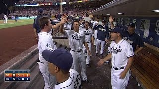 SF@SD: Smith plates Gyorko with an RBI double