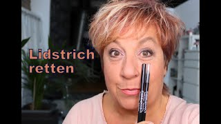 Lidstrich für ältere Frauen- so gelingt der Eyeliner ü50 ganz einfach- Lidstrich retten