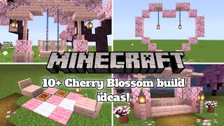 Minecraft | 1.21 Cherry build Hacks | ( 10+ cherry blossom build ideas)